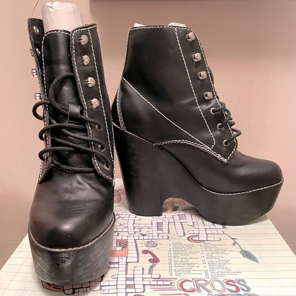 Jeffrey Campbell Tardy Platform Boots